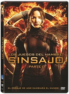 Los Juegos del Hambre sinsajo en DVD