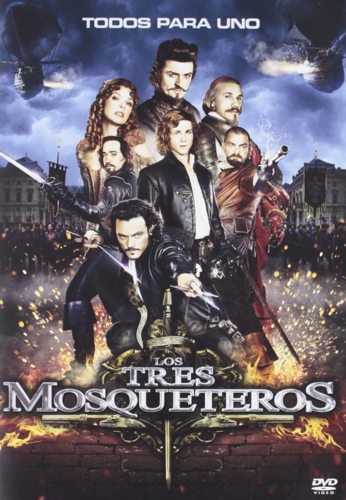 Los Tres Mosqueteros dvd